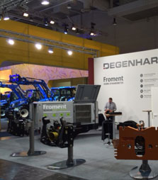 Froment Dynamometers exhibit at Agritechnica